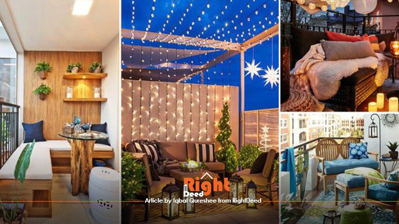Six Clever ways to Design your Balcony