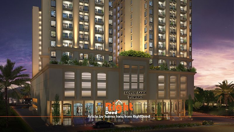 Lotus Lake Towers Bahria Town – Iconic Apartments in Islamabad
