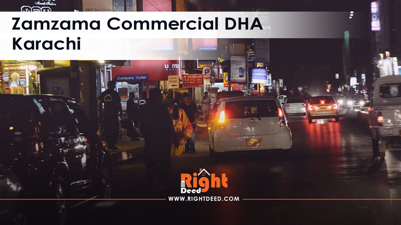 Zamzama Commercial DHA Defense Karachi