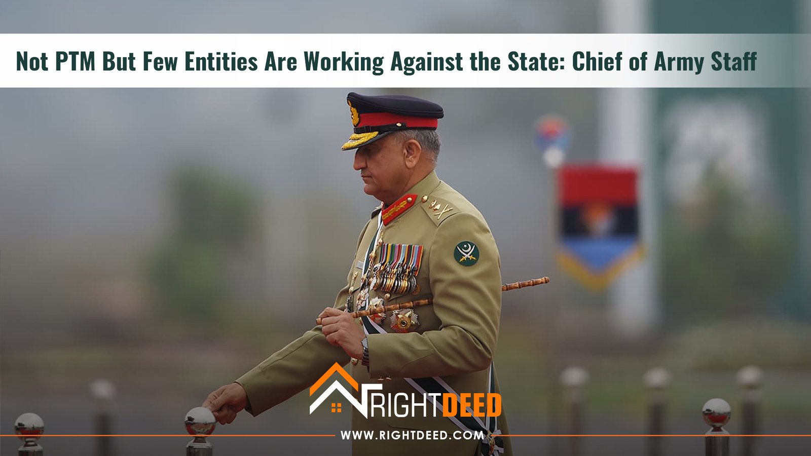 Not PTM But Few Entities Are Working Against the State: Chief of Army Staff