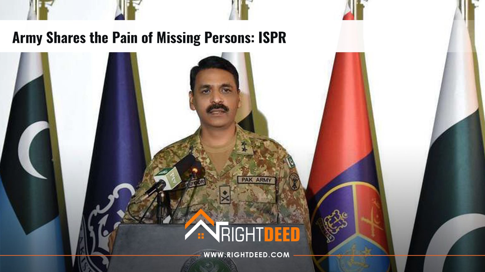 Army Shares the Pain of Missing Persons: ISPR