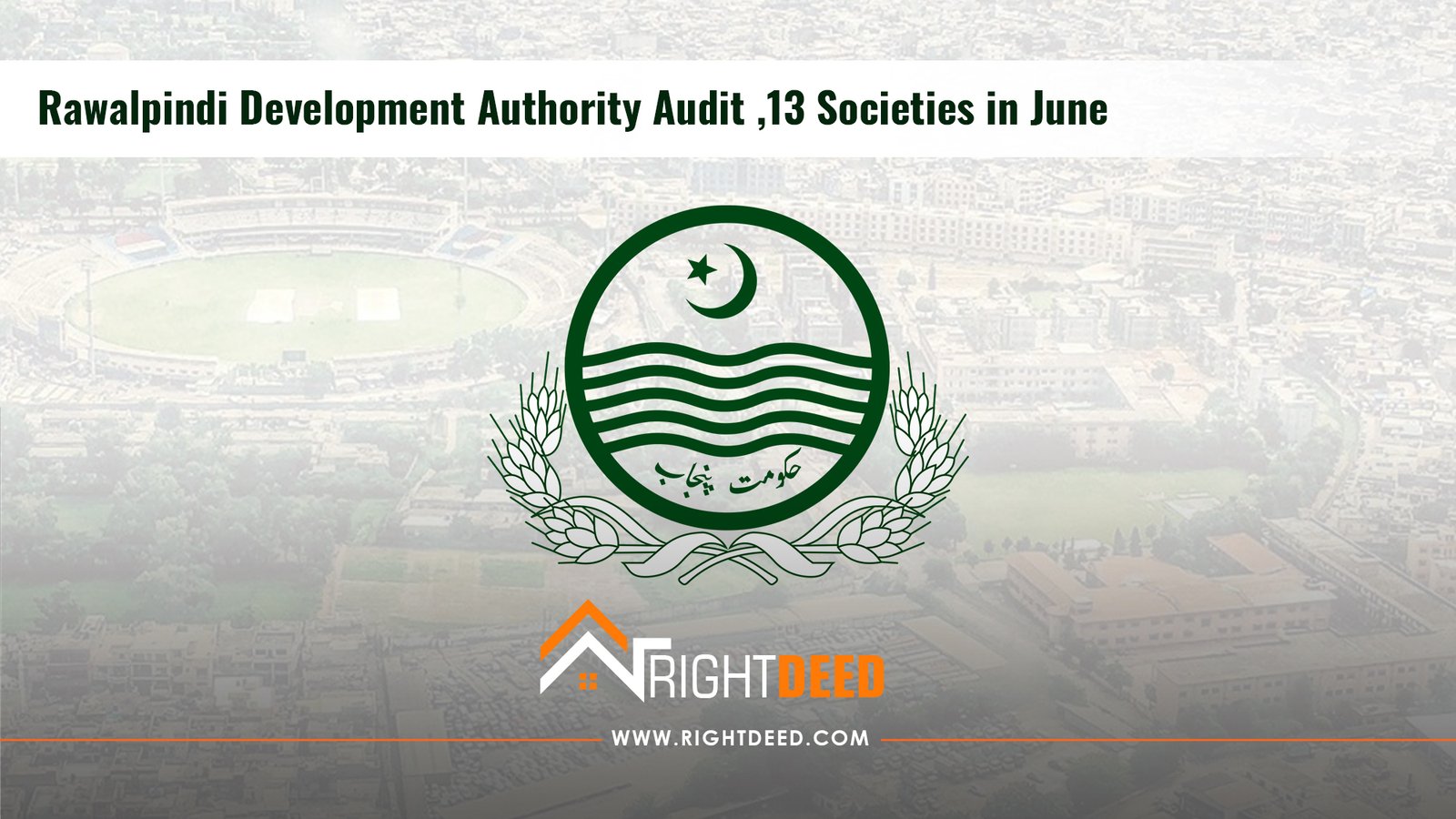 Rawalpindi Development Authority Audit ,13 Societies in June
