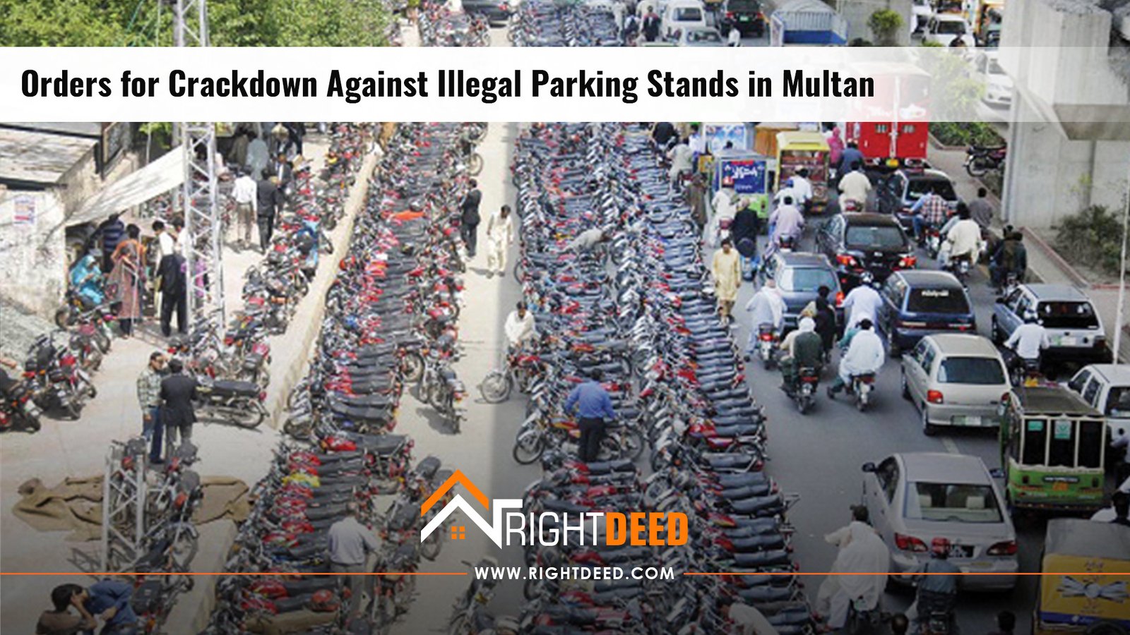 Orders for Crackdown Against Illegal Parking Stands in Multan