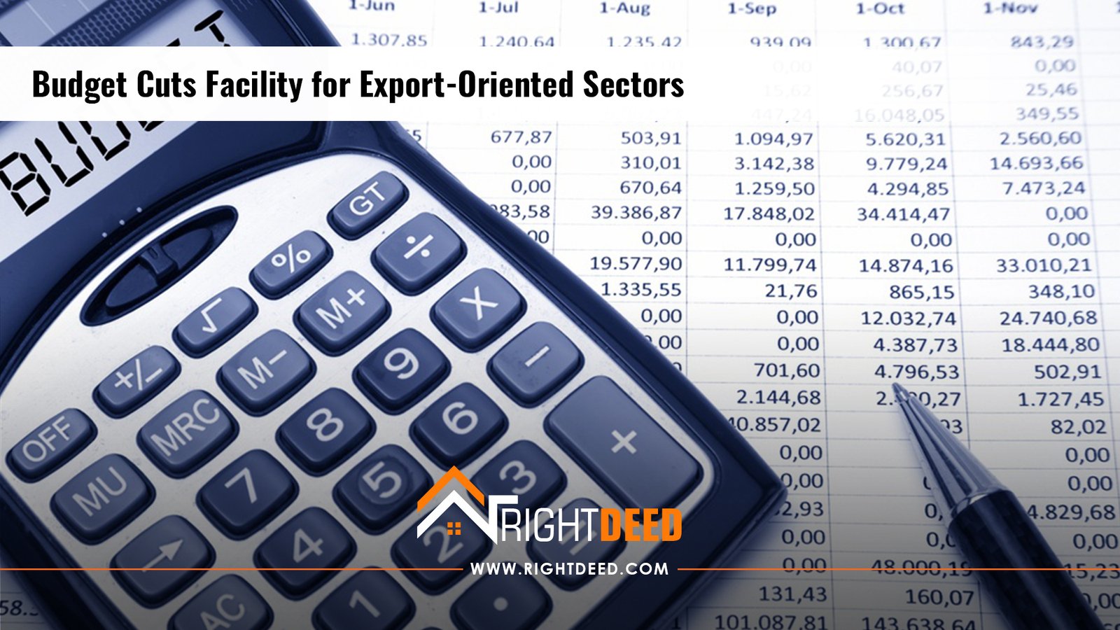 Budget Cuts Facility for Export-Oriented Sectors