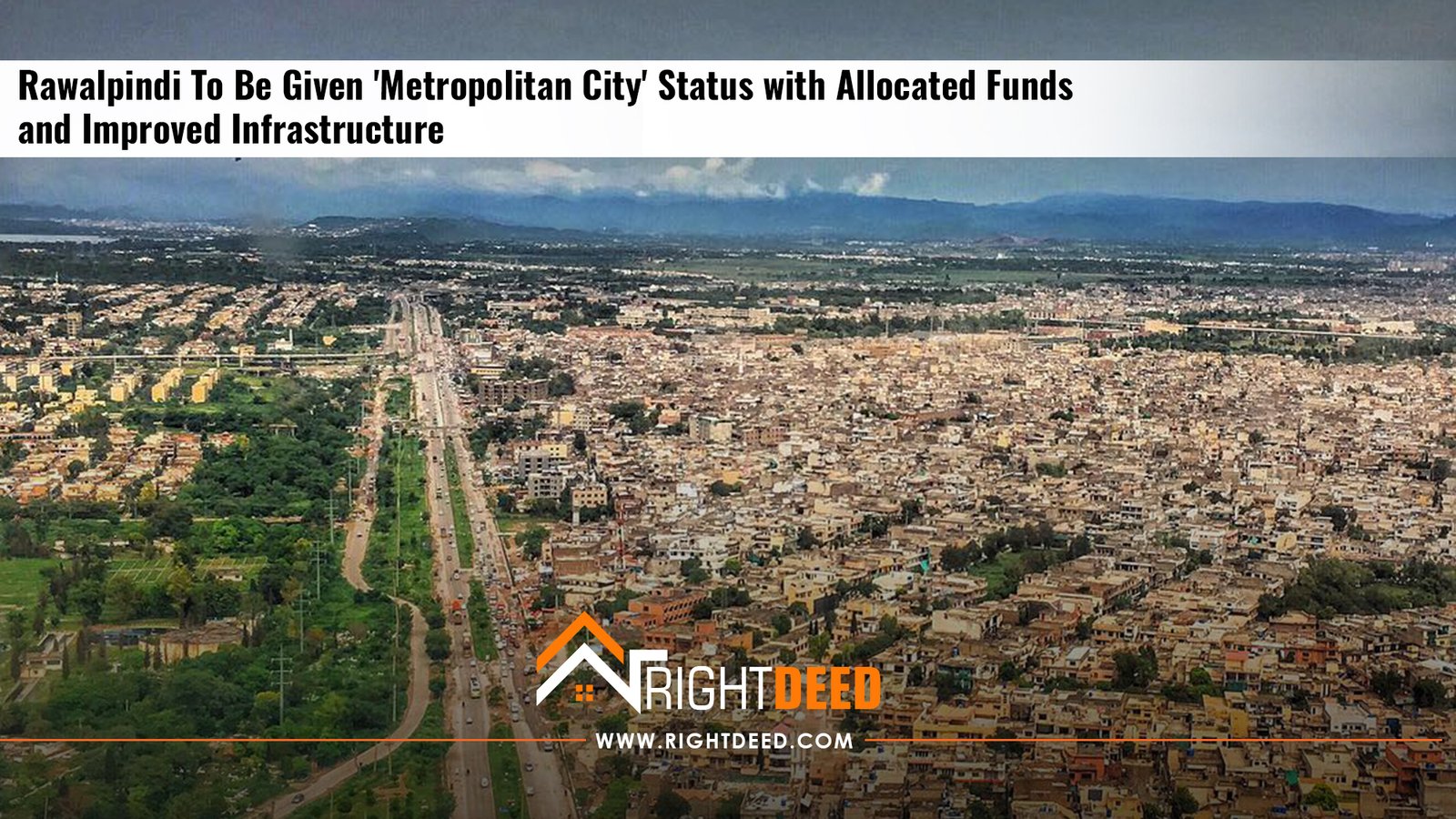 Rawalpindi To Be Given 'Metropolitan City' Status with Allocated Funds and Improved Infrastructure