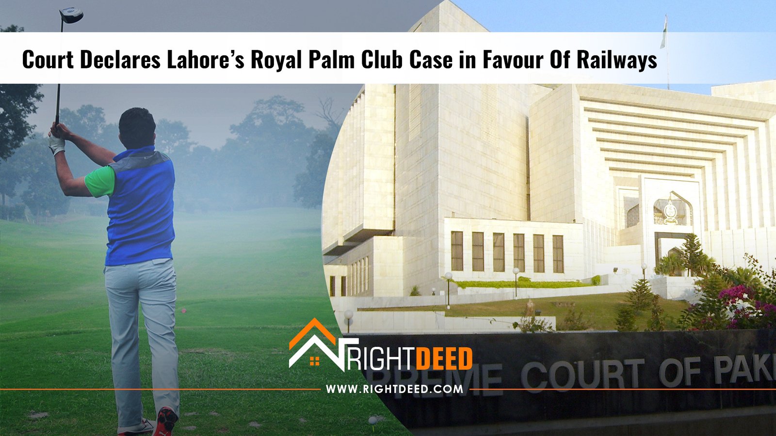 Lahore’s Royal Palm Club Case in Favour Of Railways