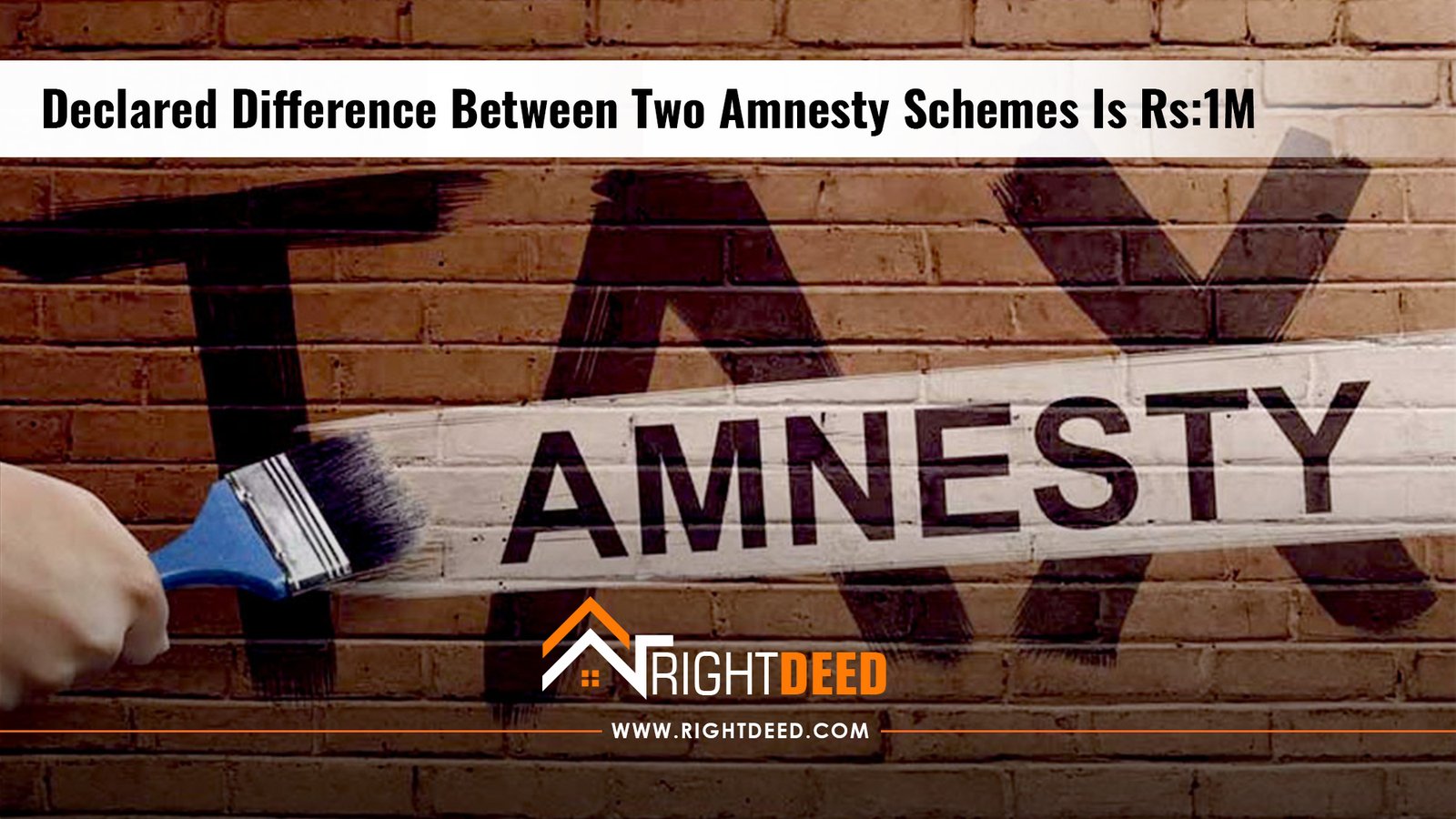 Declared Difference Between Two Amnesty Schemes
