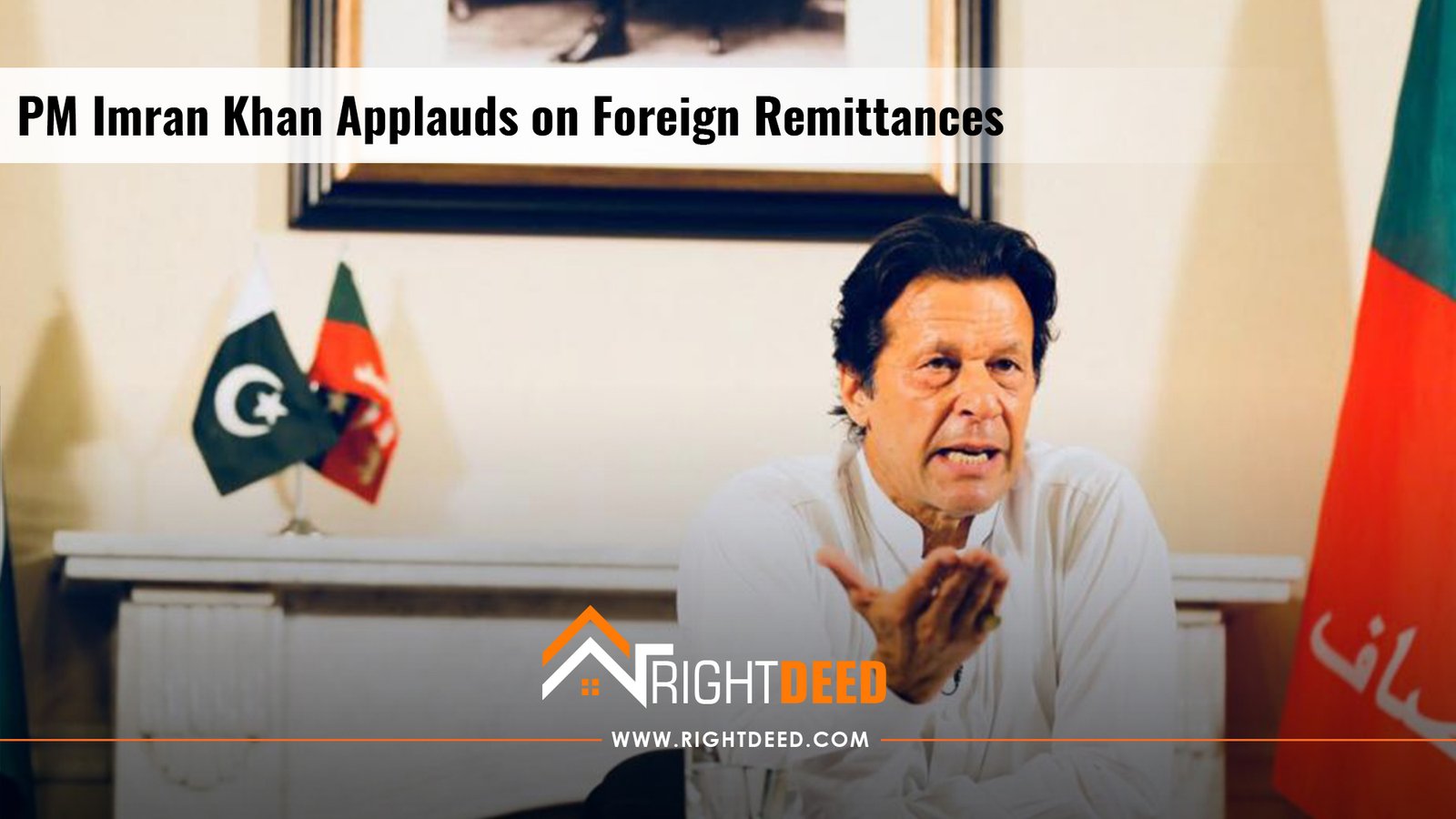 PM Imran Khan Applauds on Foreign Remittances