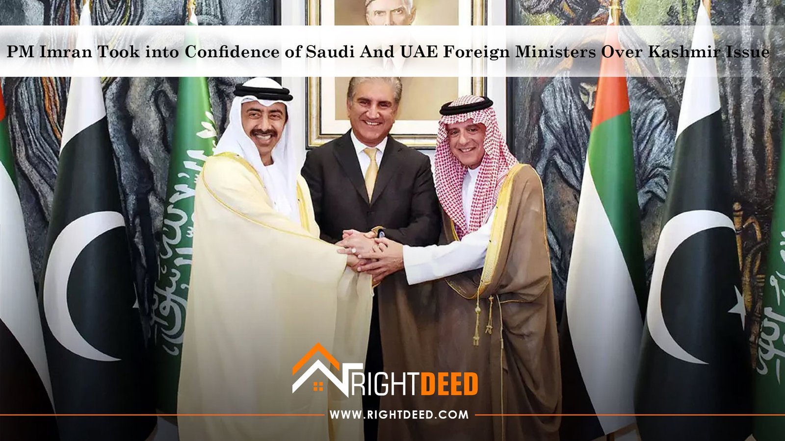 PM Imran Took into Confidence of Saudi And UAE Foreign Ministers Over Kashmir Issue