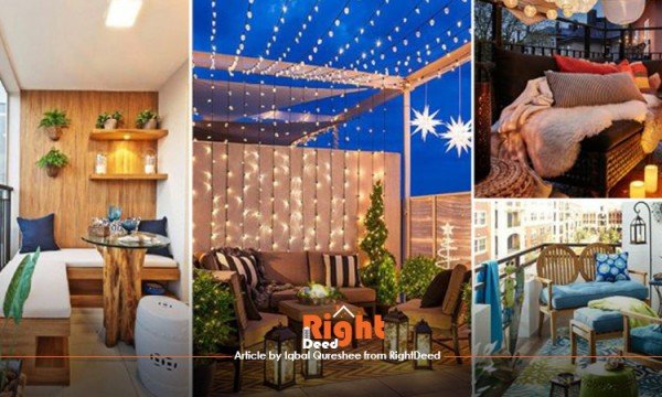 Six Clever ways to Design your Balcony