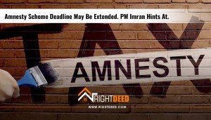 Amnesty Scheme Deadline May Be Extended. PM Imran Hints At.
