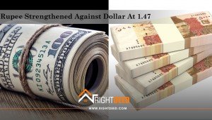 Rupee Strengthened Against Dollar At 1.47