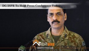 DG ISPR To Hold Press Conference Today